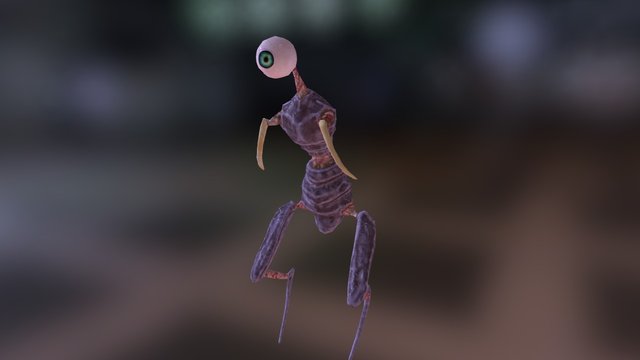 One Eyed QuickSculpt 3D Model