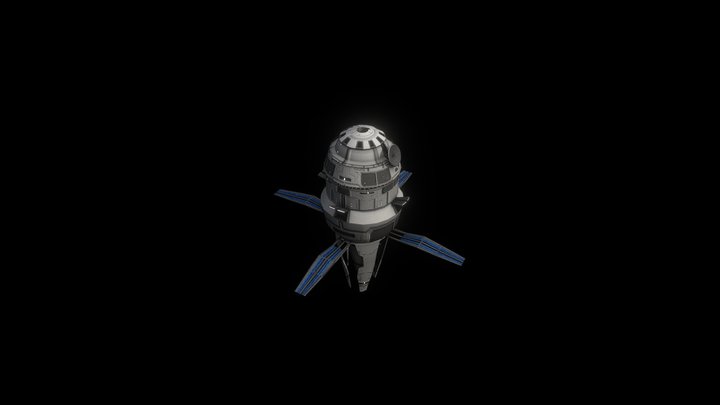 Zeus Defence Satellite | The Pegasus Expedition 3D Model
