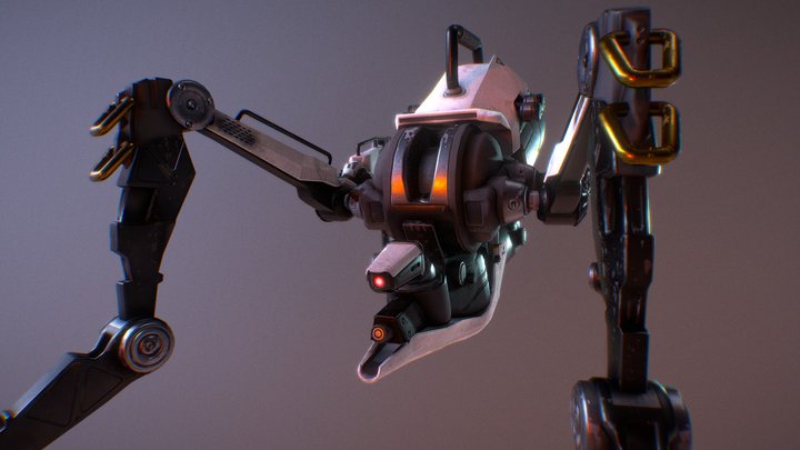 Robo Recall Drone 3D Model