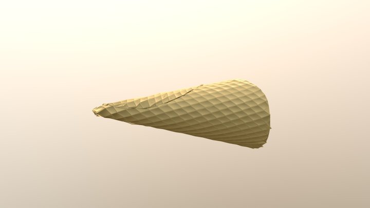 Cornet2glace 3D Model
