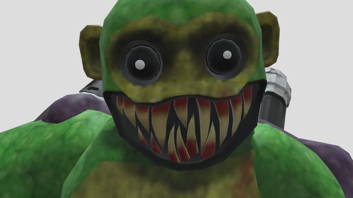 Tweaker_be_the_monster 3D Model