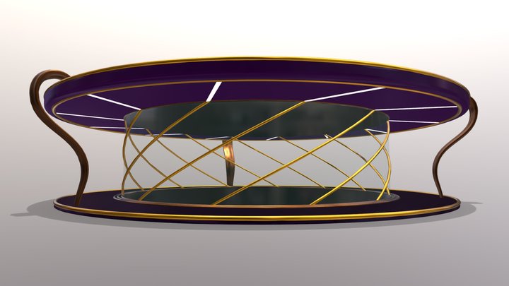 Alien Display Pavilion 3D Model