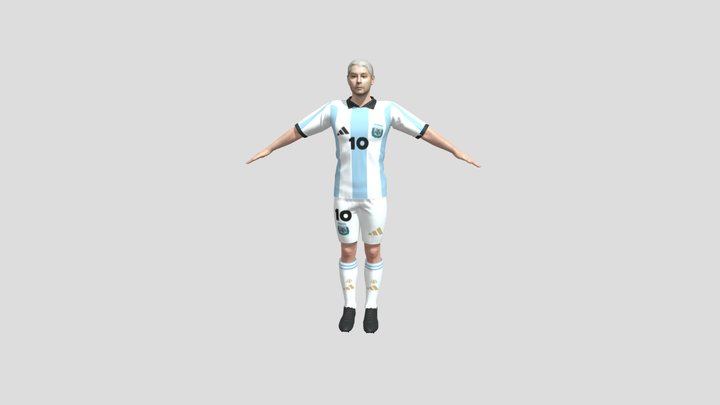 Seleccion Argentina – Free 3D Model STL