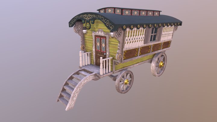 Wagon 3D Model