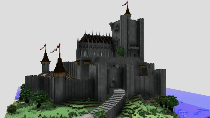 Thunderhall Castle 3D Model