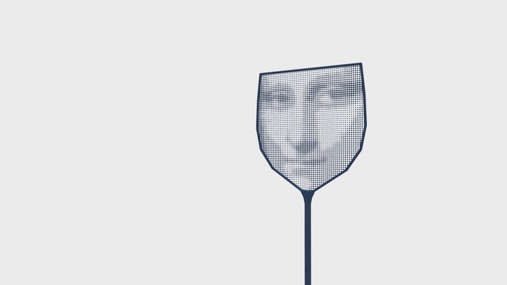Mona Lisas' watter 3D Model