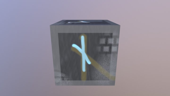 Runic Cube Fugly 3D Model