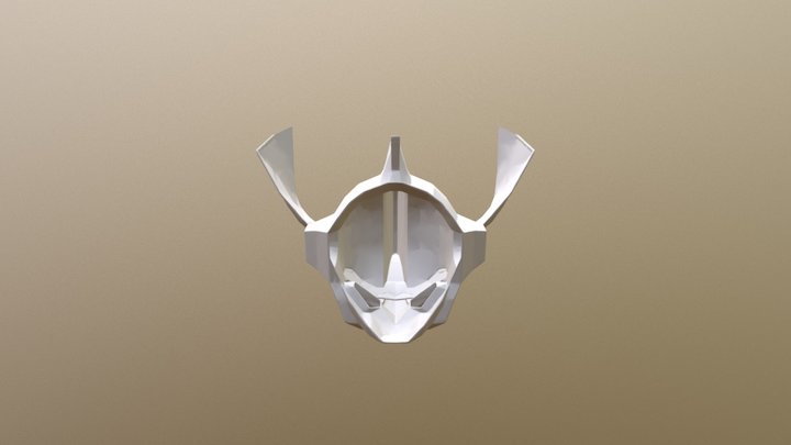 Helmet Sagitario Fake 3D Model