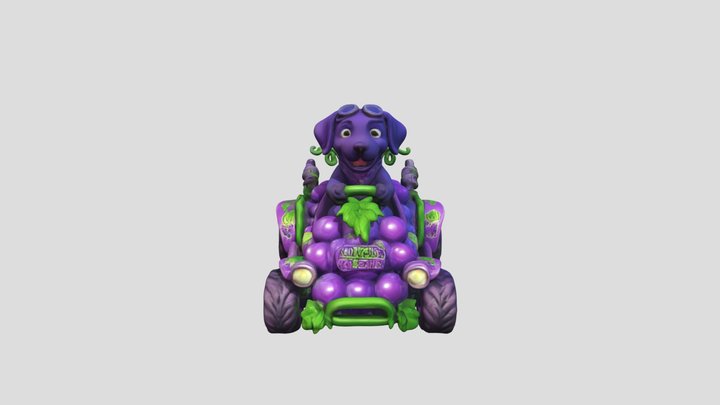 Liead Grape(Grape Dog) – Modello 3D gratuito STL