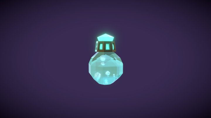 Lowpoly potion 3D Model