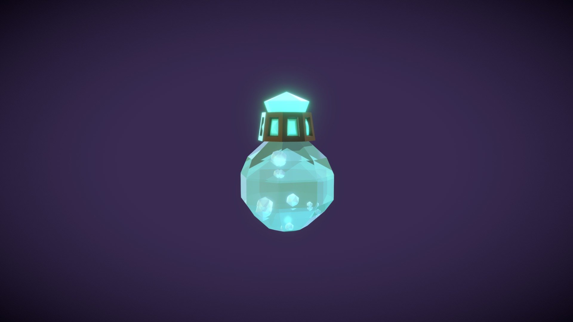 Lowpoly potion - Download Free 3D model by Emzyel [aac3a49] - Sketchfab