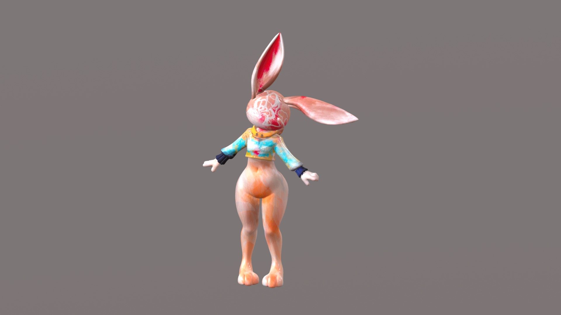 Bunny Study 3D!