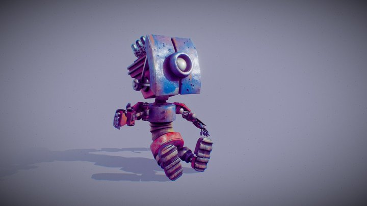 Robot Simpaticón 3D Model