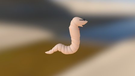 Worm 3D Model