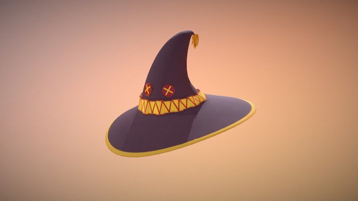 Megumin's Hat 3D Model