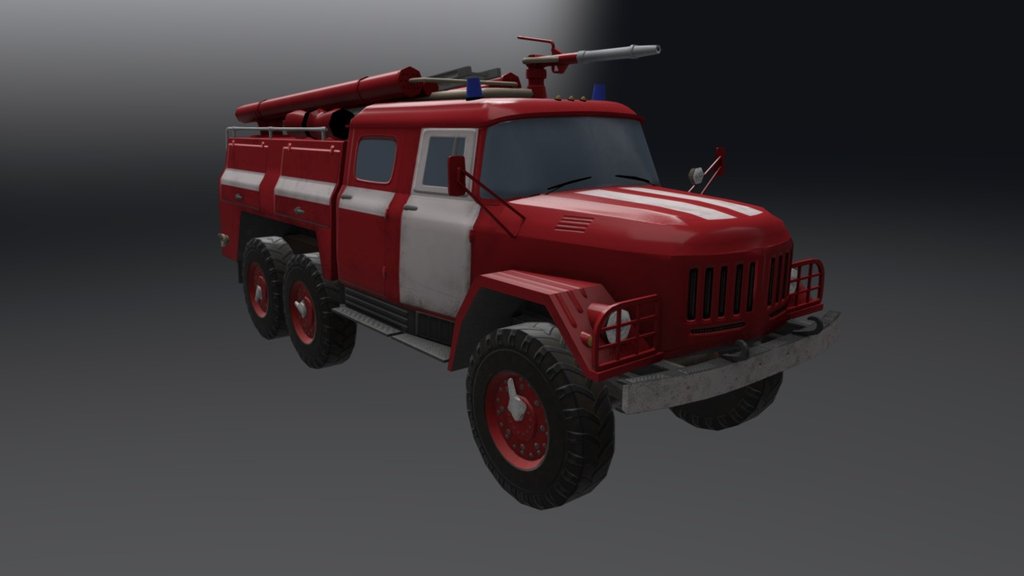Zil 131 AC 40 - Download Free 3D model by Phobos (@1majaxed) [aac7073