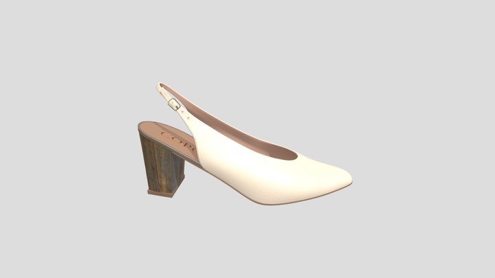 Woman Shoe 3D Model