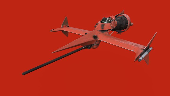 Swordfish II - Fan Art 3D Model