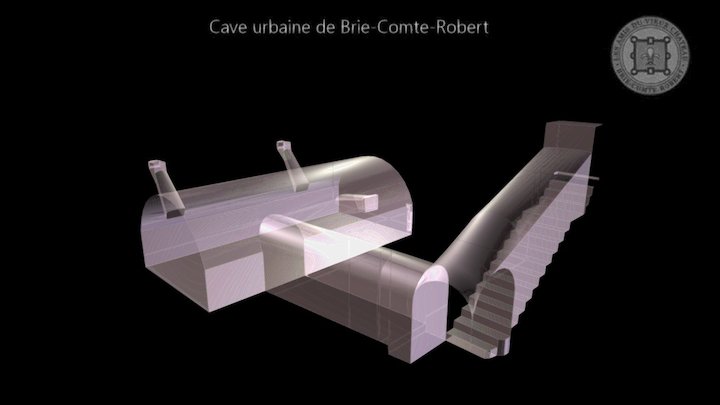 Cave de Brie-Comte-Robert 3D Model