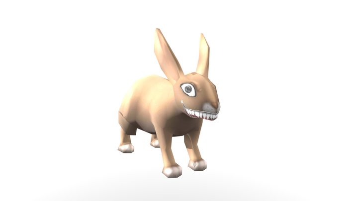 Devil hare - game ready – Modello 3D gratuito STL