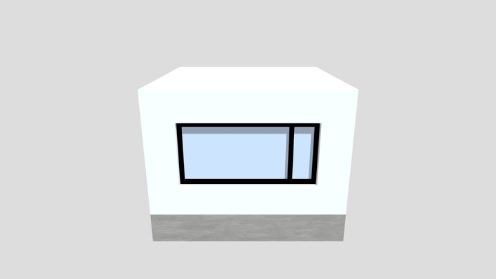 Block Okno Mini 3D Model
