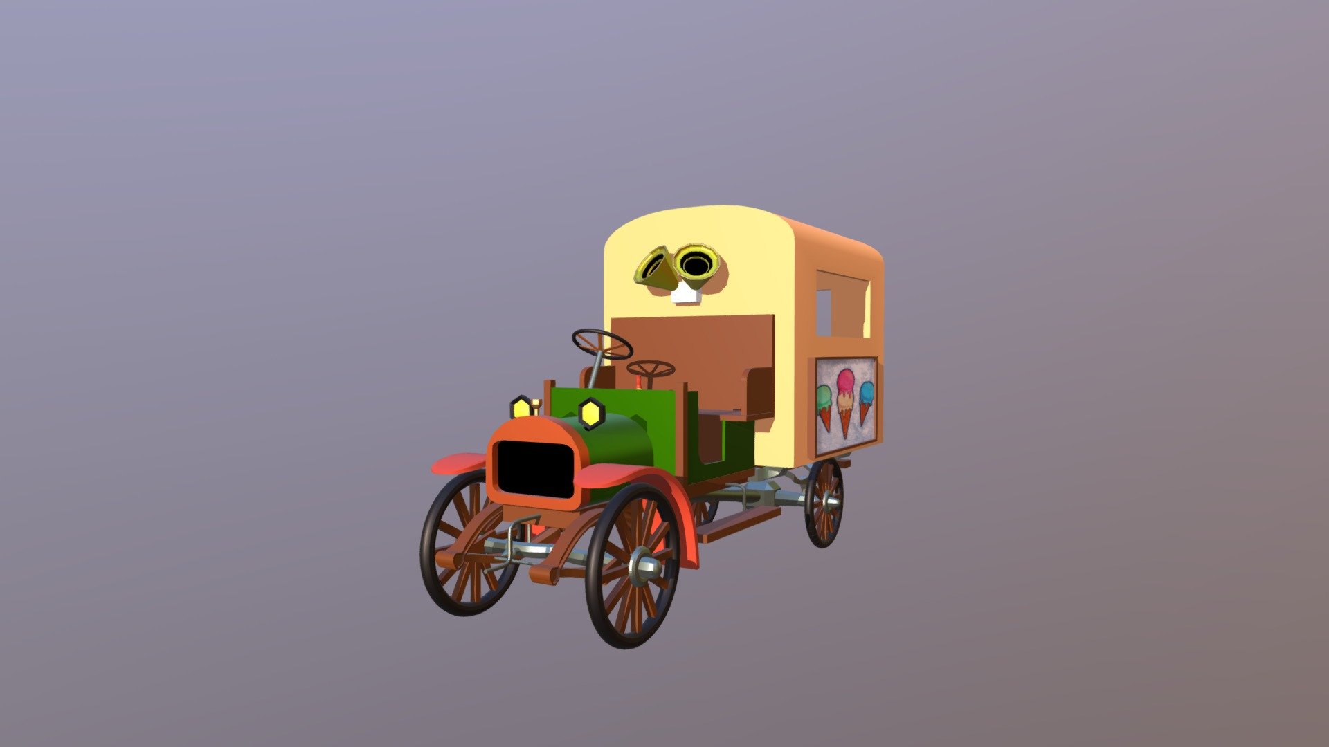 Camion crème glacé