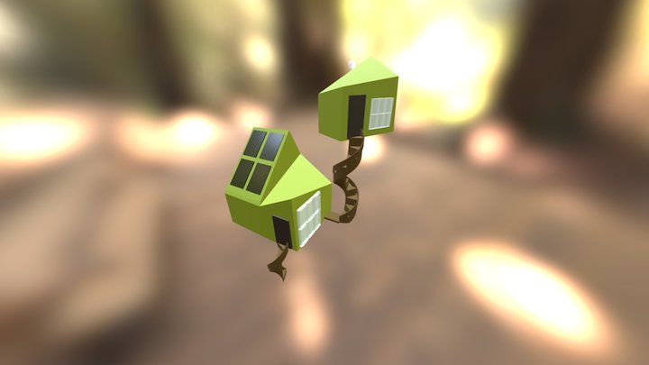 Sci-Fi Haus / Nicht schön aber selten 3D Model