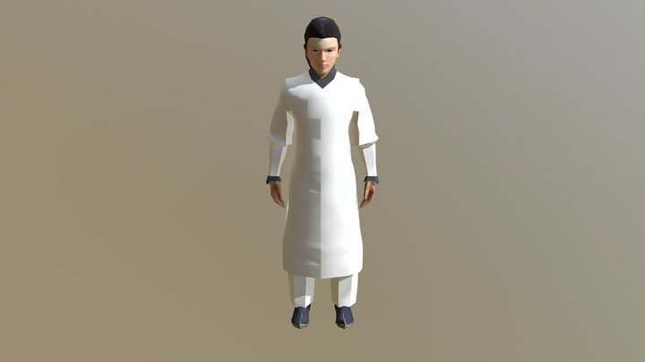 Imran Khan 3D Model