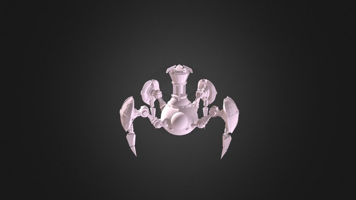 Robot Spider 3D Model