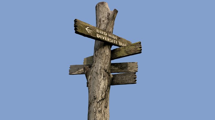 Guideposts 3D Model