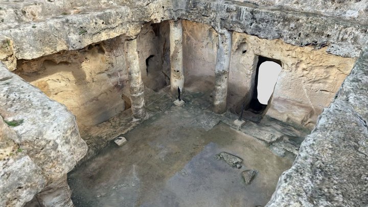 Tombs of the kings Paphos 6 3D Model