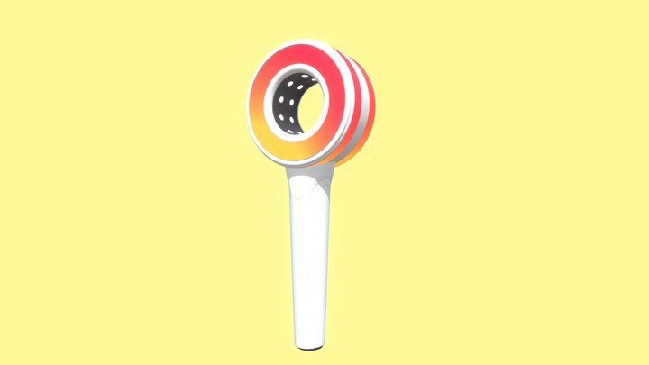 TWICE Candy Bong Infinity Light Stick 3D Model