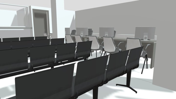 Remodelación Coop. Atuntaqui agencia Cayambe 3D Model