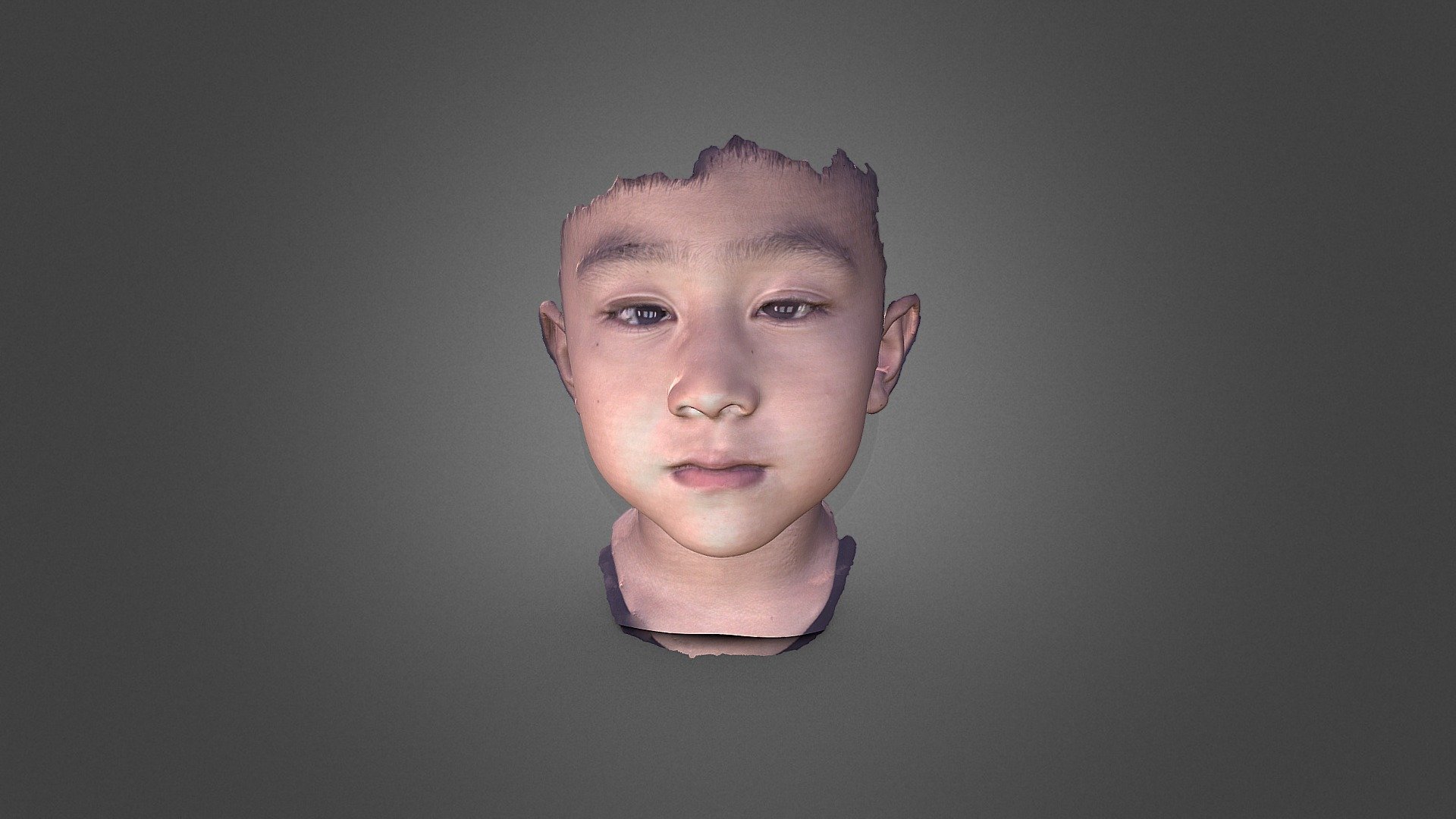3D Face scanner Facense Model: Boy