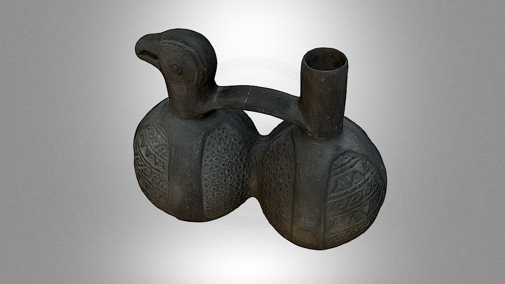 Zoomorphic vessel (Chimú culture)