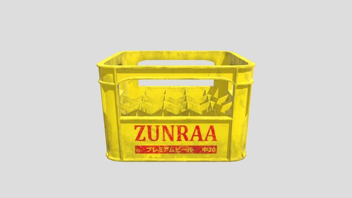 Beer Crate_LP 3D Model