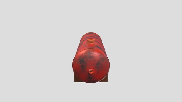 LPG Tank 3D Model