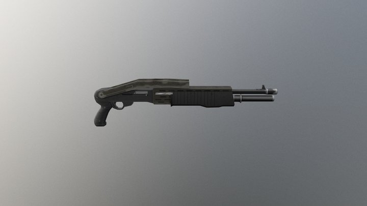 Spase Gun 3D Model
