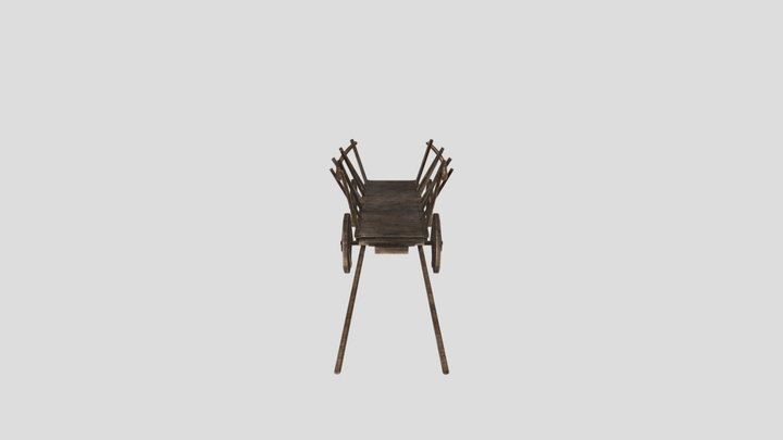 Wooden Cart Long