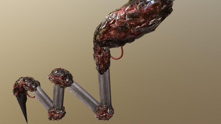 Prototype_1006_legs_upgrade rigged 3D Model