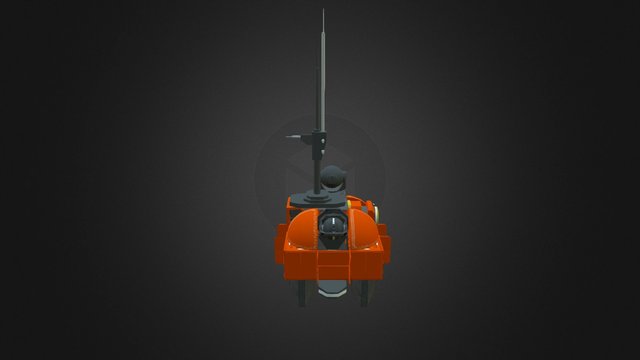 VC Orbital Drop Communications Pod (ODCP) 3D Model