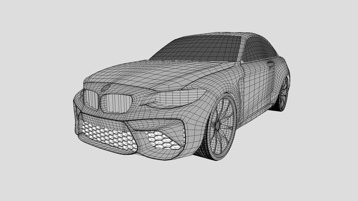 BMW Finished 3D Model