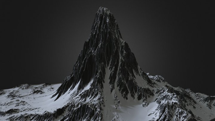Mountain VR test 3D Model