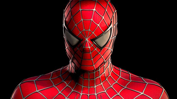Spider-Man 2 Bust 3D Model