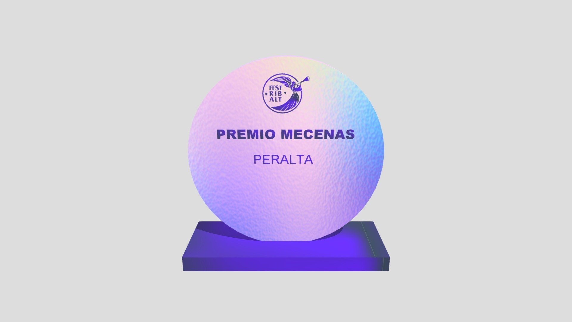 FestRibAlt 2023 - Premio mecenas 2023 - Download Free 3D model by Nova ...