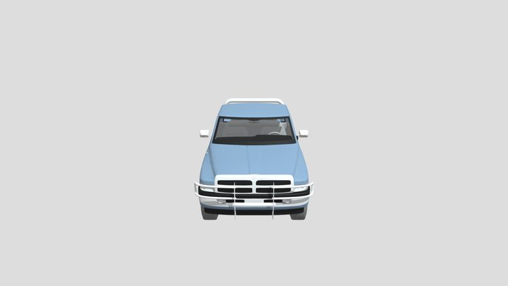 Dodge+ Ram 3D Model