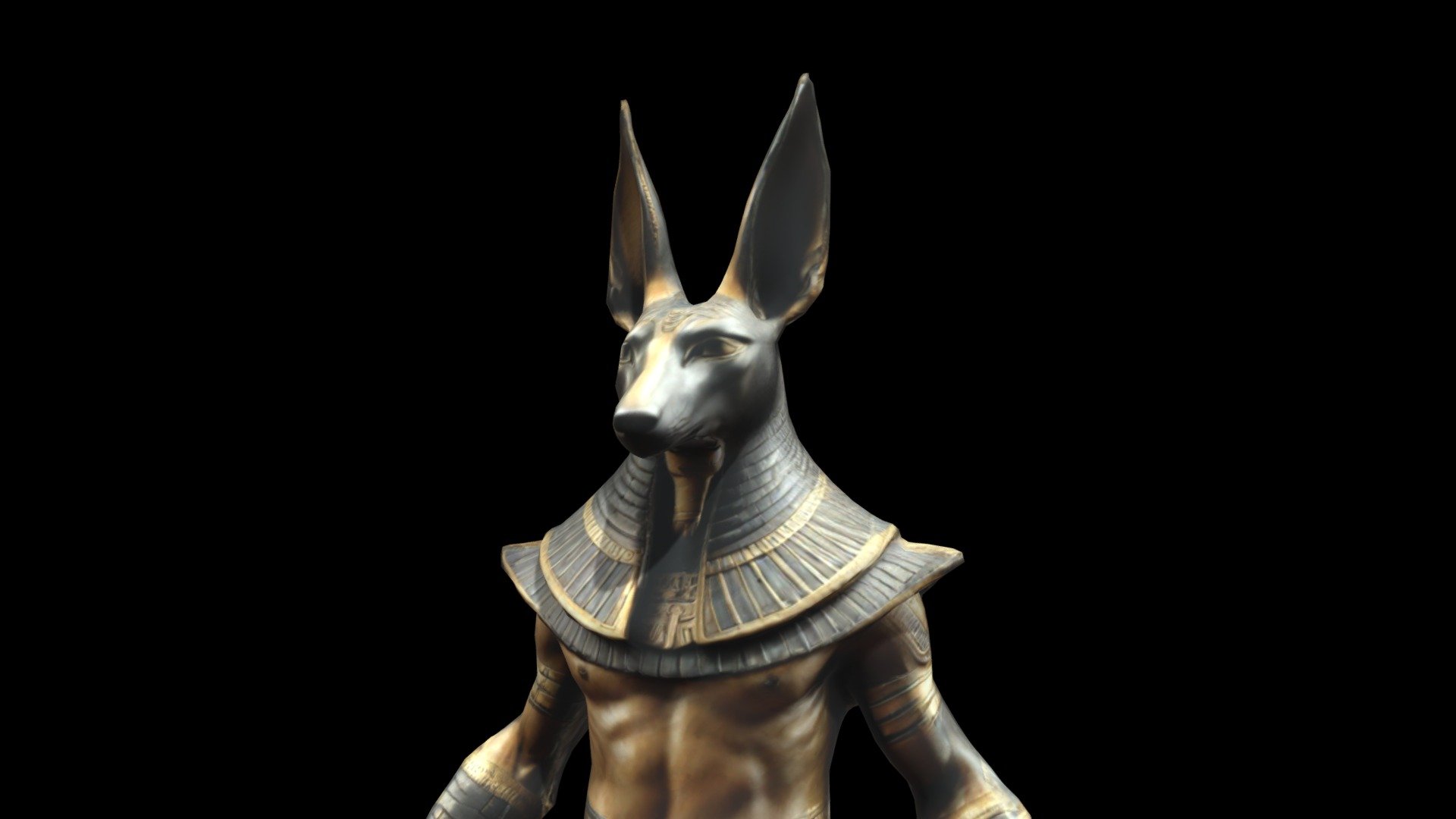 Anubis - God of Death - Download Free 3D model by Trident.AI [aad66dd ...