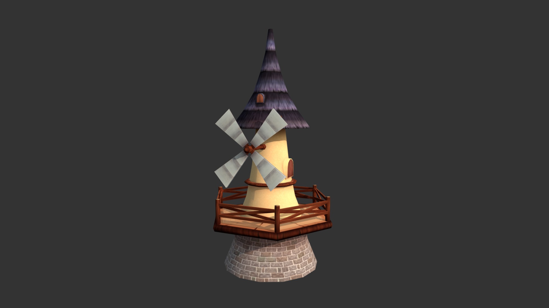 Windmill - 3D model by Shima0624 [aad684a] - Sketchfab