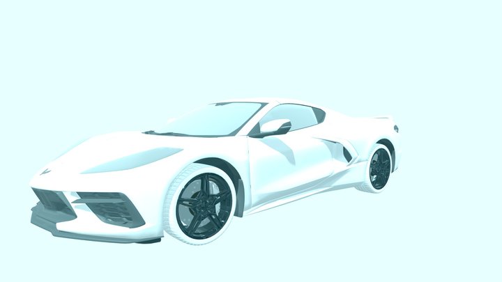 Chevrolet_Corvette_C8 3D Model