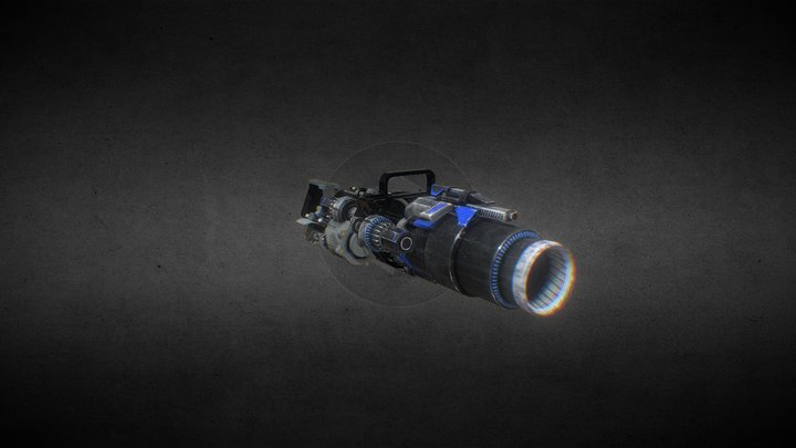 Laser Cannon – Modello 3D gratuito STL